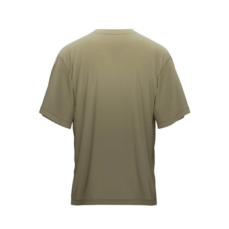 Men's Oversized T-Shirt - Premium Cotton – 250 GSM - Beige