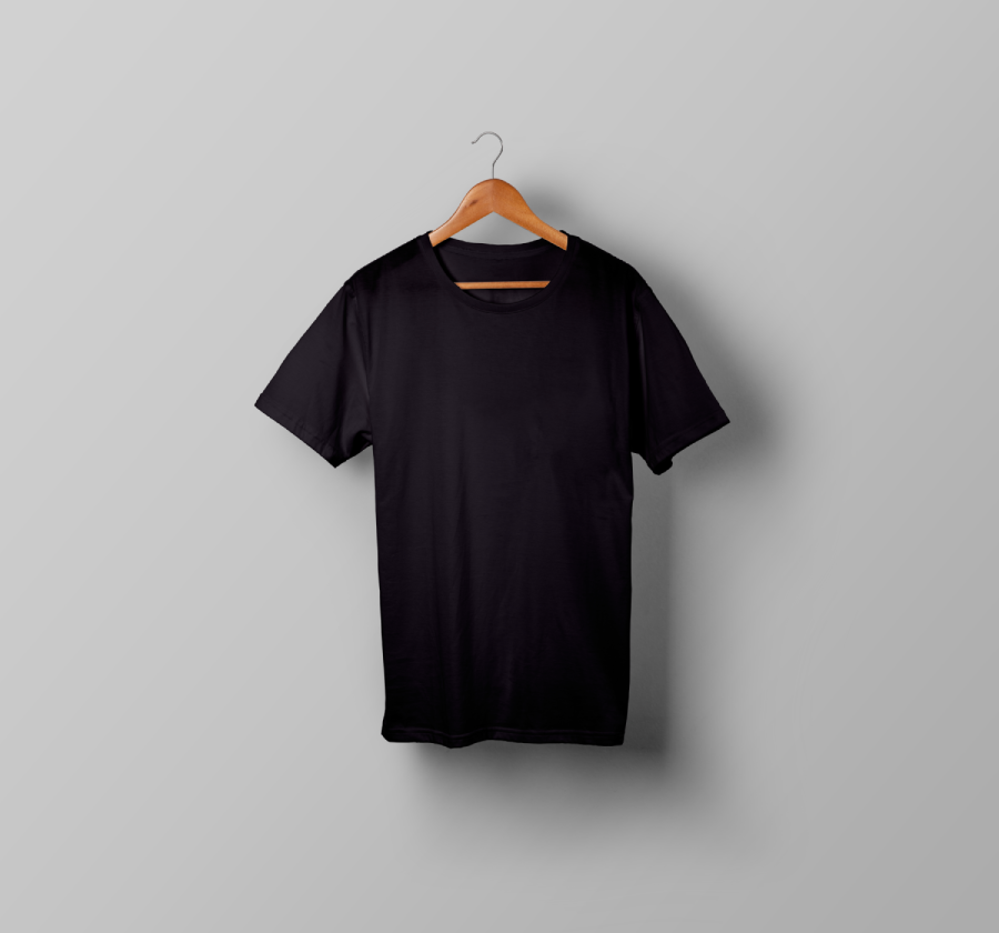 ZAVTAR Regular Fit T-Shirt – 180 GSM Cotton - Black