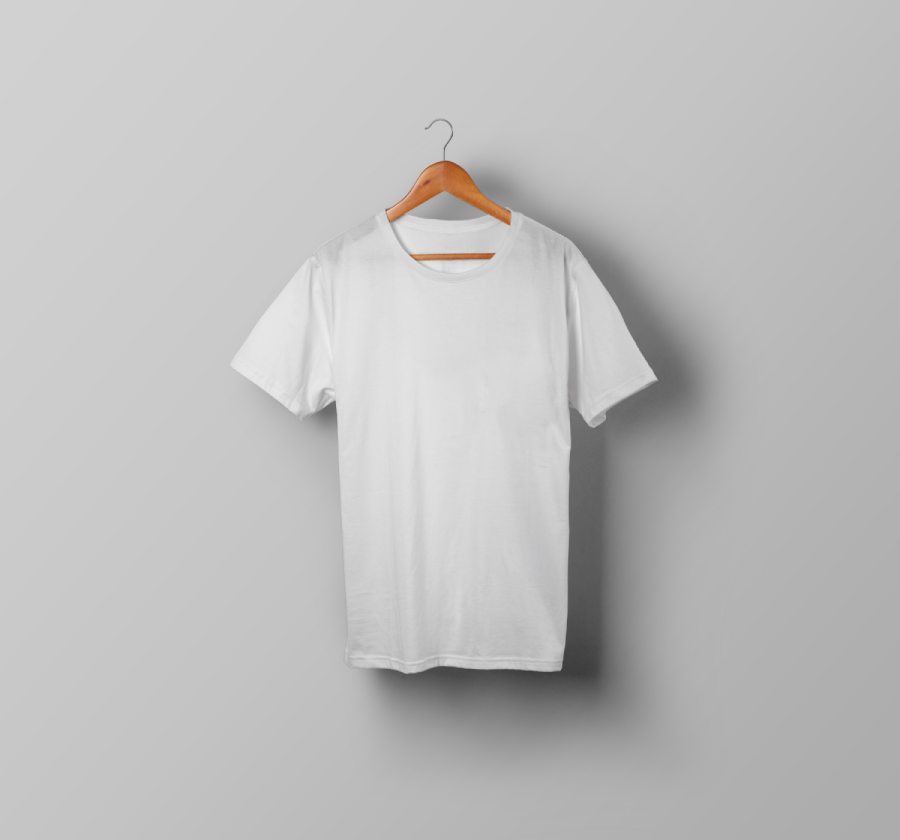 ZAVTAR Regular Fit T-Shirt – 180 GSM Cotton - White