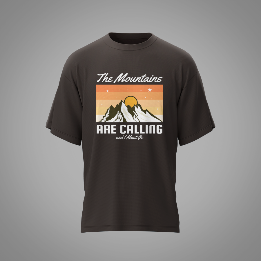 Mountain Vibe | Oversized T-Shirt