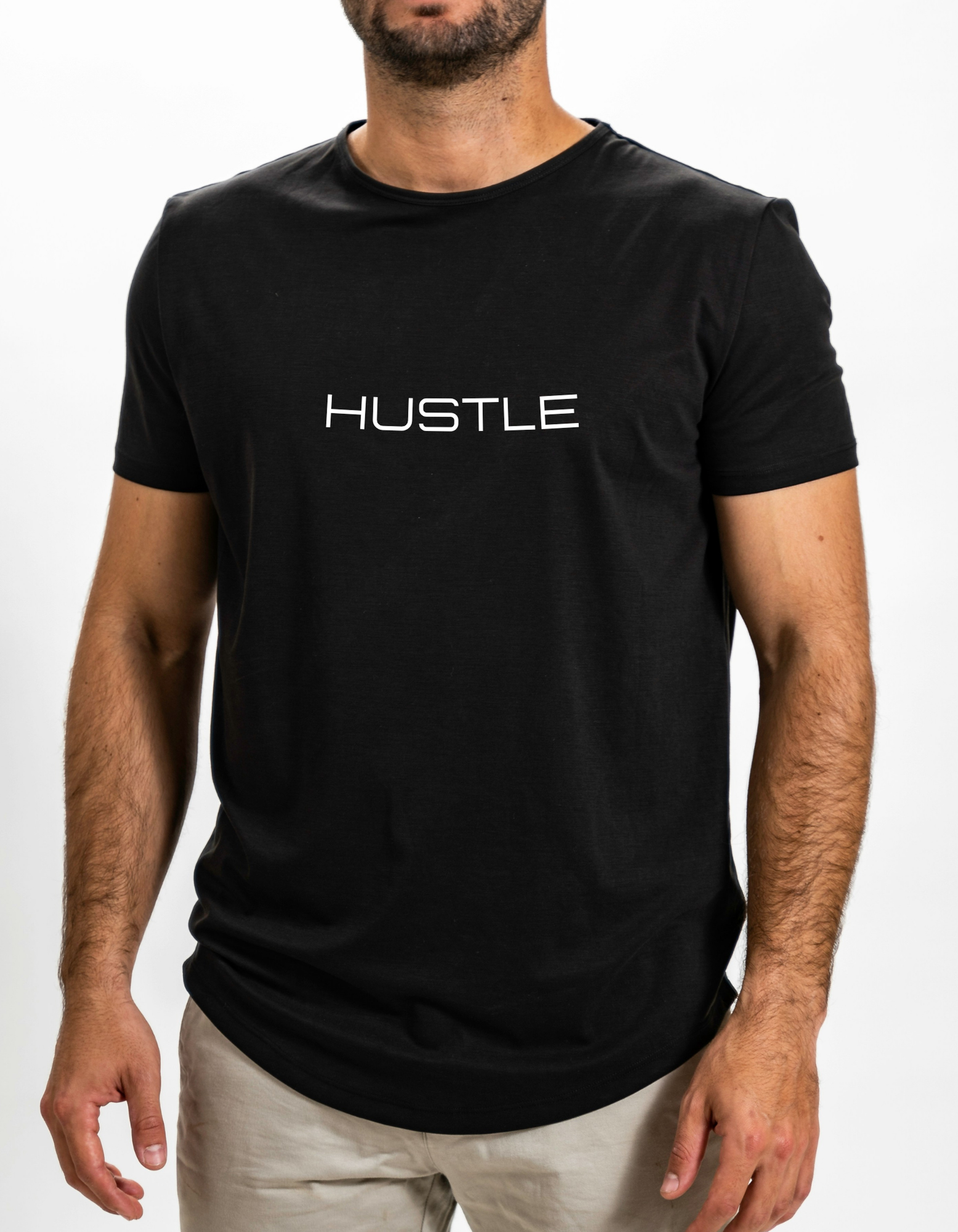 "Hustle" – One Word Tee | Matters Most Collection | Premium Cotton