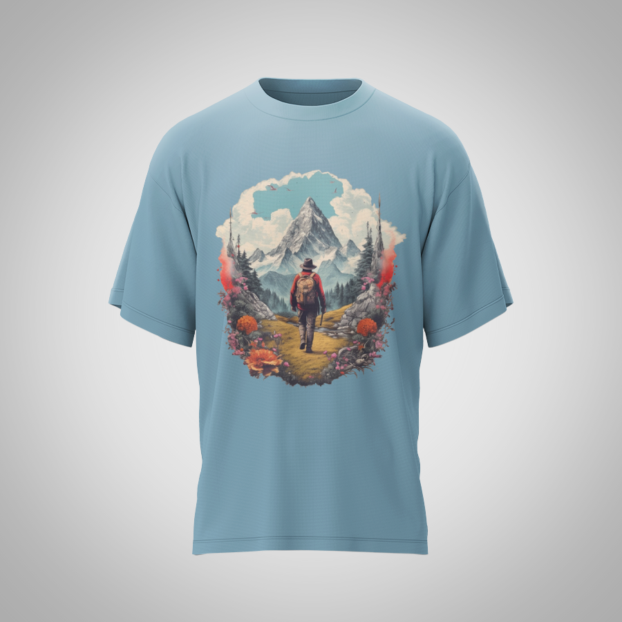 Walk to the Mountains |  Oversized T-Shirt