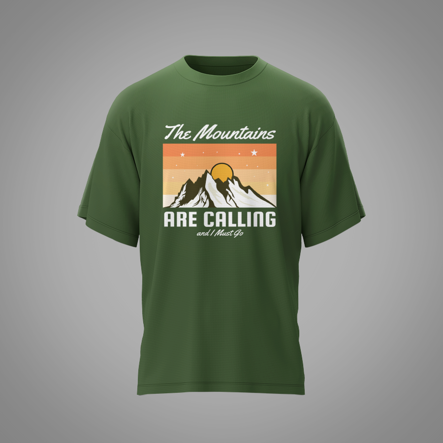 Mountain Vibe | Oversized T-Shirt